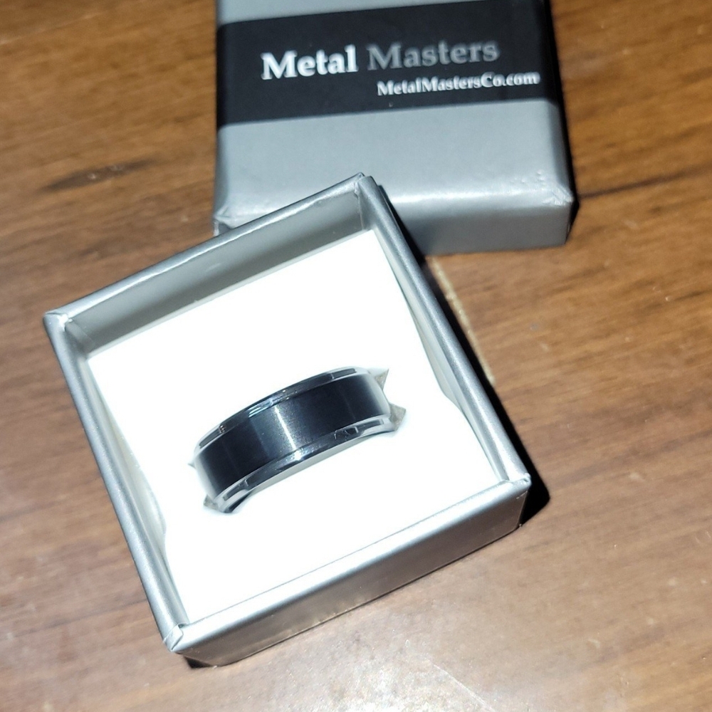 Masters Black Ring for Men